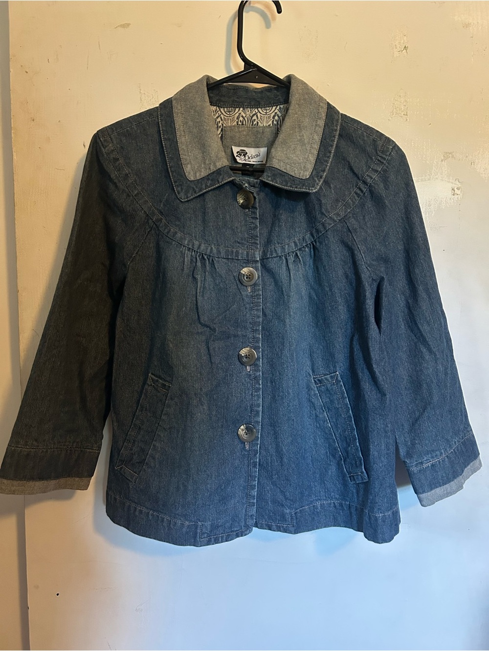 Chelsea’s Demim Women’s Pea coat/Babydoll Jacket